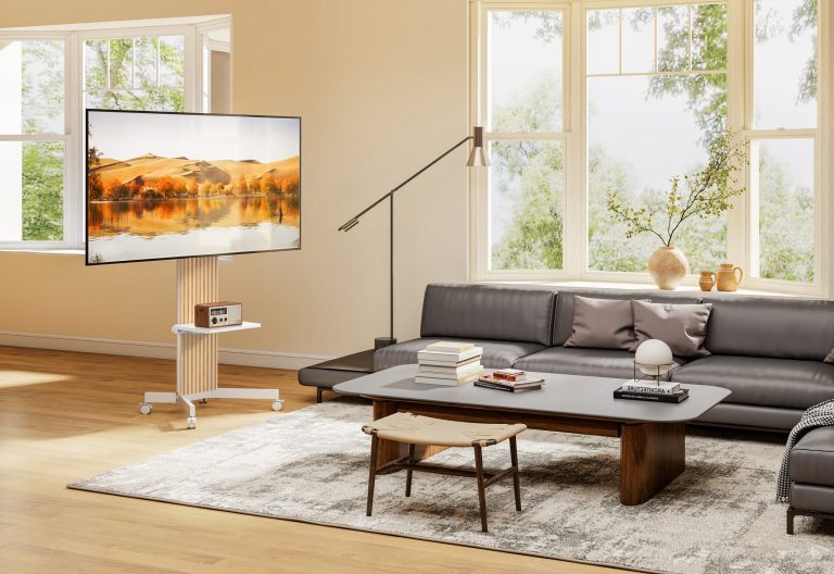 Redefine Modern Living with Our Mobile TV Cart — A Perfect Blend of Flexibility, Function and Style